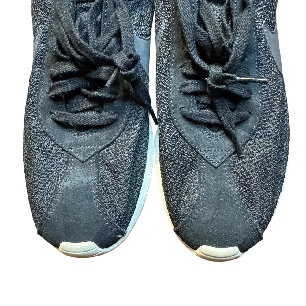 Nike Shoes Mens Size 11.5 Black Mesh Suede Athletic Sneakers‎ 802022-010